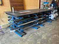 Zware metalen - met geïntegreerde opslagrekken voor metaalprofielen - lastafel - afbeelding 4 van  12