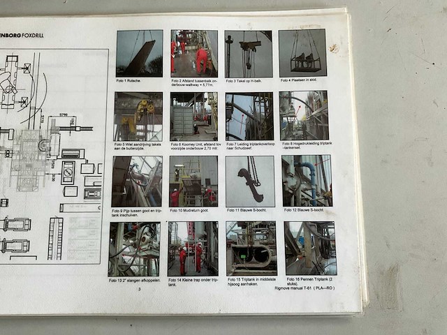 Zware platform gas & olie landboortoren t-61 - afbeelding 55 van  77