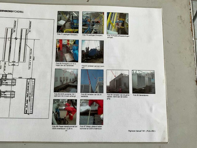 Zware platform gas & olie landboortoren t-61 - afbeelding 70 van  77