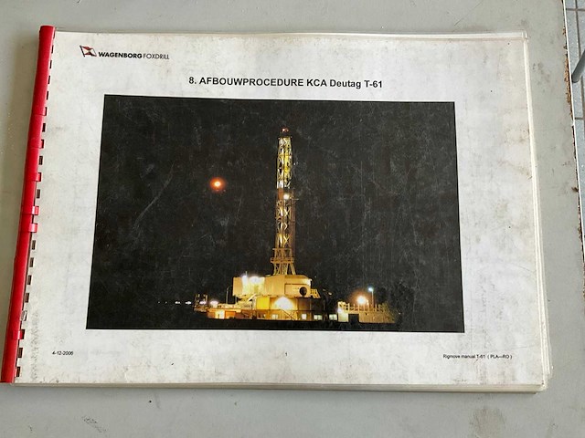 Zware platform gas & olie landboortoren t-61 - afbeelding 54 van  72