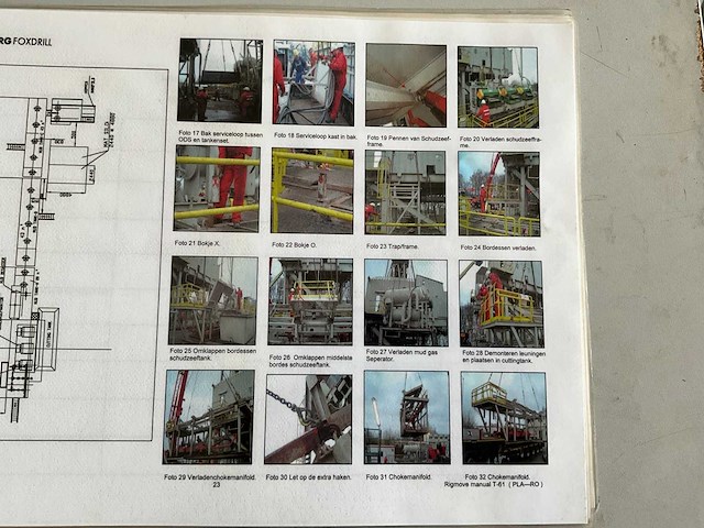 Zware platform gas & olie landboortoren t-61 - afbeelding 65 van  72