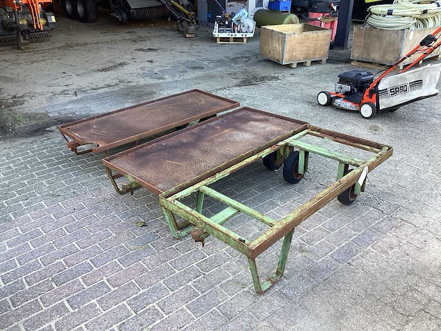 Zware transportwagen (5x) - afbeelding 2 van  6