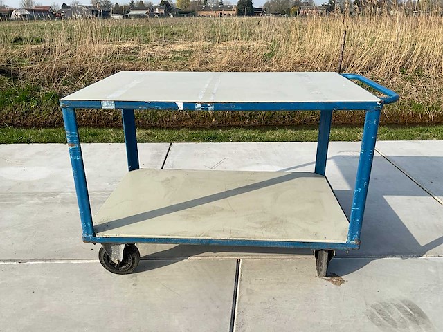 Zware tweelaagse trolley - afbeelding 5 van  5