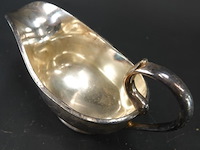 Zware verzilverde saucière - afbeelding 3 van  5