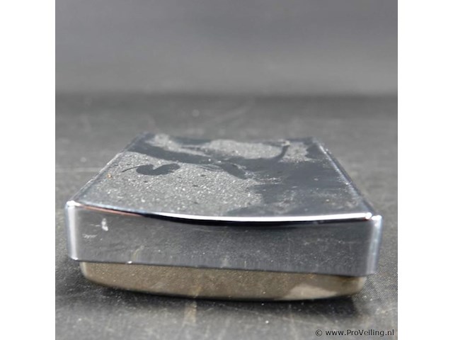 Zware verzilverde sigaretten roller - afbeelding 5 van  5