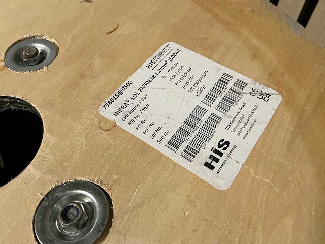 Zwart 6mm solar kabel 200m - afbeelding 2 van  3