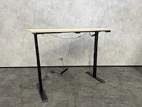 Zwart elektrisch zit-sta bureau 160x80 - afbeelding 3 van  10