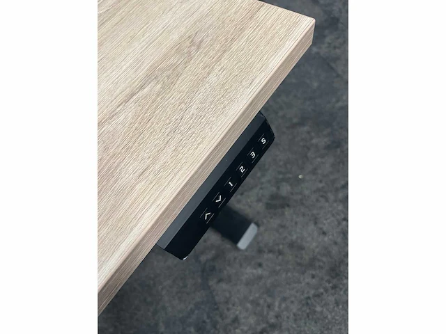 Zwart elektrisch zit-sta bureau 160x80 - afbeelding 9 van  10