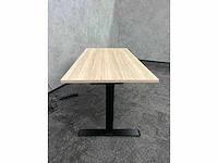 Zwart elektrisch zit-sta bureau 160x80 - afbeelding 6 van  10