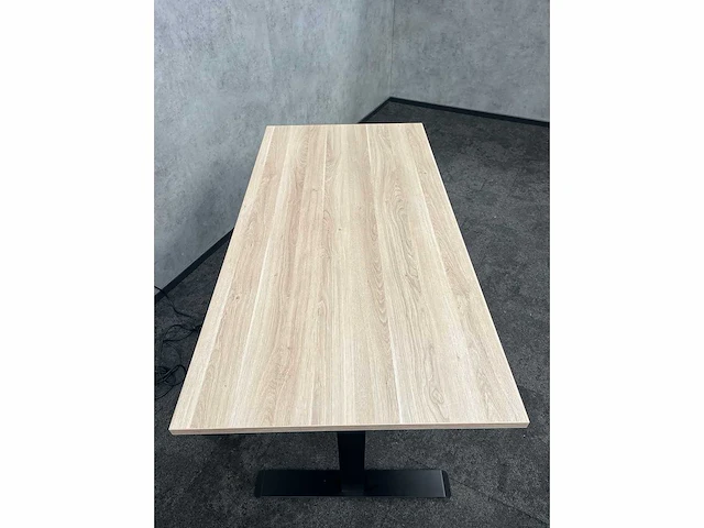 Zwart elektrisch zit-sta bureau 160x80 - afbeelding 7 van  10