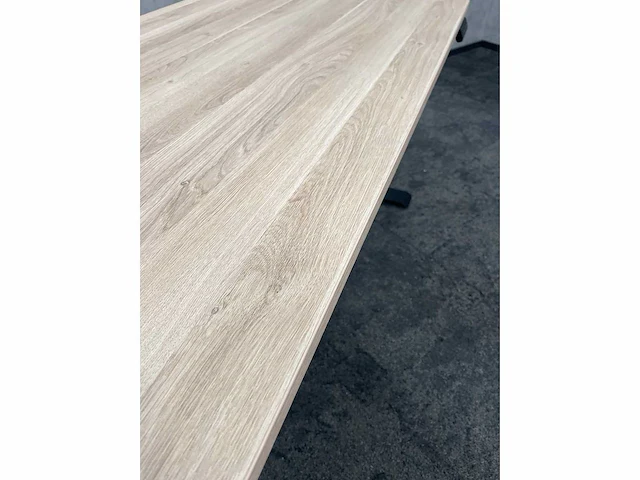 Zwart elektrisch zit-sta bureau 160x80 - afbeelding 8 van  10