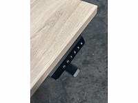 Zwart elektrisch zit-sta bureau 160x80 - afbeelding 9 van  10