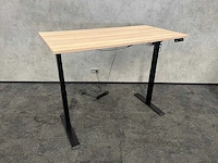 Zwart elektrisch zit-sta bureau 160x80 - afbeelding 5 van  10