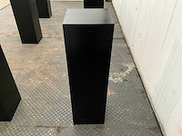 Zwart gelakte sokkel/zuil/pilaar (7x) - afbeelding 4 van  36