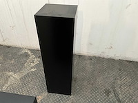 Zwart gelakte sokkel/zuil/pilaar (7x) - afbeelding 5 van  36