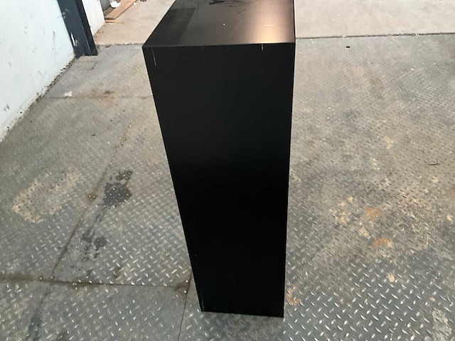 Zwart gelakte sokkel/zuil/pilaar (7x) - afbeelding 7 van  36