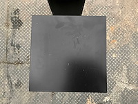 Zwart gelakte sokkel/zuil/pilaar (7x) - afbeelding 8 van  36