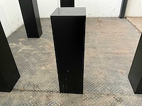 Zwart gelakte sokkel/zuil/pilaar (7x) - afbeelding 15 van  36