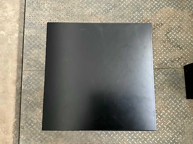 Zwart gelakte sokkel/zuil/pilaar (7x) - afbeelding 33 van  36