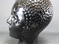 Zwart glazen hoofd - afbeelding 2 van  5