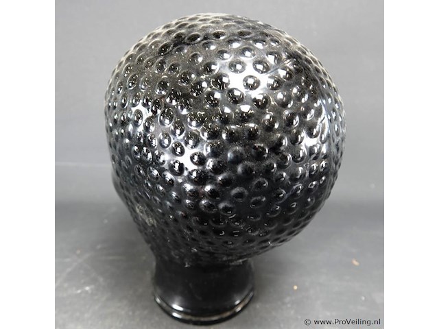 Zwart glazen hoofd - afbeelding 3 van  5