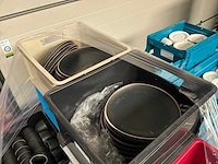 Zwart serviesgoed (1.618 stuks) - afbeelding 3 van  3