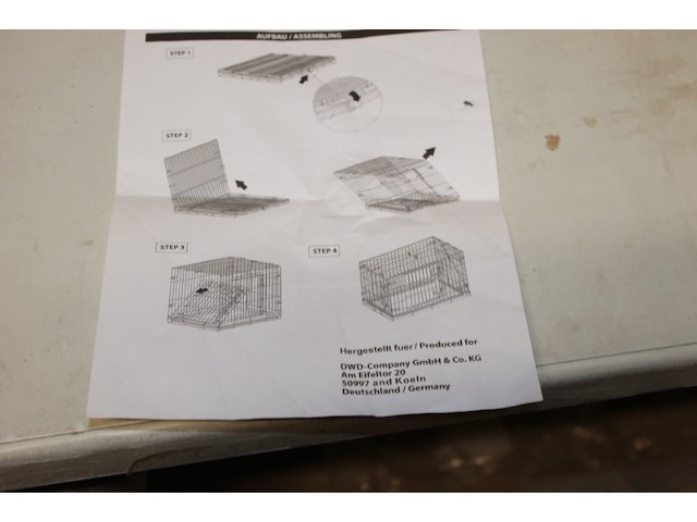 Zwarte benche 91x58x64 - afbeelding 4 van  5