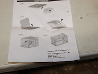 Zwarte benche 91x58x64 - afbeelding 4 van  5