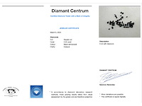 Zwarte diamant 2.03 carat natuurlijke zwarte diamant gecertificeerd - afbeelding 2 van  2