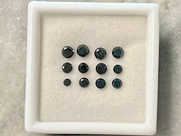 Zwarte diamant 2.04 carat gecertificeerd - afbeelding 1 van  3