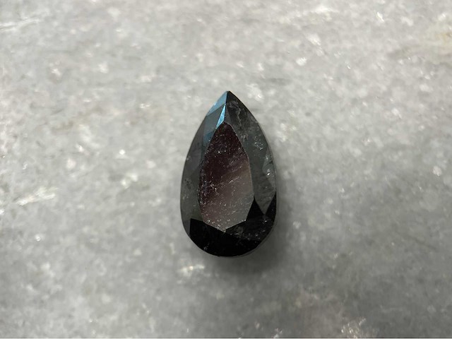 Zwarte diamant 4.31 carat natuurlijke diamant - afbeelding 1 van  5