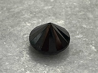 Zwarte diamant 7.44 carat natuurlijke diamant - afbeelding 2 van  4