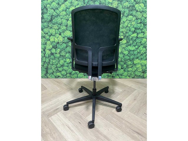 Zwarte, ergonomische bureaustoel - afbeelding 6 van  11