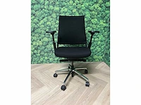 Zwarte ergonomische bureaustoel - afbeelding 7 van  14