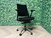 Zwarte ergonomische bureaustoel - afbeelding 13 van  14