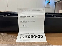 Zwarte kartonnen display 96-unit (19x) - afbeelding 2 van  3