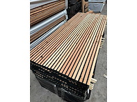 Zwarte kern douglas triple rhombus - 250 cm (40x) - afbeelding 3 van  7