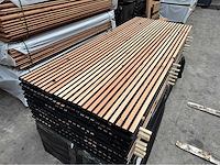 Zwarte kern douglas triple rhombus - 250 cm (40x) - afbeelding 5 van  7