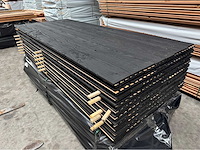 Zwarte kern douglas triple rhombus - 400 cm (80x) - afbeelding 7 van  7