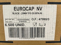 Zwarte kroonkurken 29mm (6500x) - afbeelding 5 van  7