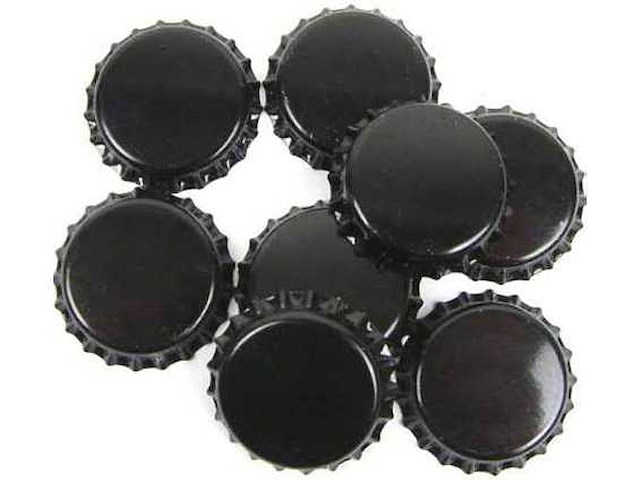 Zwarte kroonkurken 29mm (6500x) - afbeelding 3 van  4