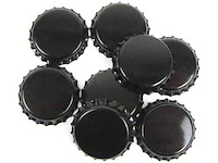 Zwarte kroonkurken 29mm (6500x) - afbeelding 3 van  4