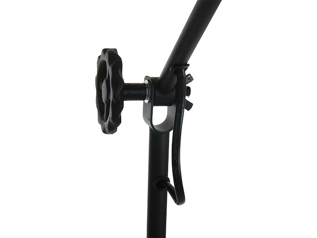 Zwarte staande lamp dolphin anne light, 1325zw, zwart, nieuw in doos - afbeelding 5 van  7