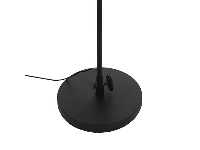 Zwarte staande lamp dolphin, anne light, 1325zw, zwart, nieuw in doos - afbeelding 6 van  7