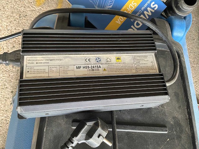 Zwedic sdfl50a schrob / zuigmachine - afbeelding 4 van  8