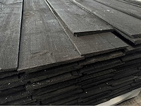 Zweeds rabat gespoten zwart - 500 cm (120x) - afbeelding 3 van  4