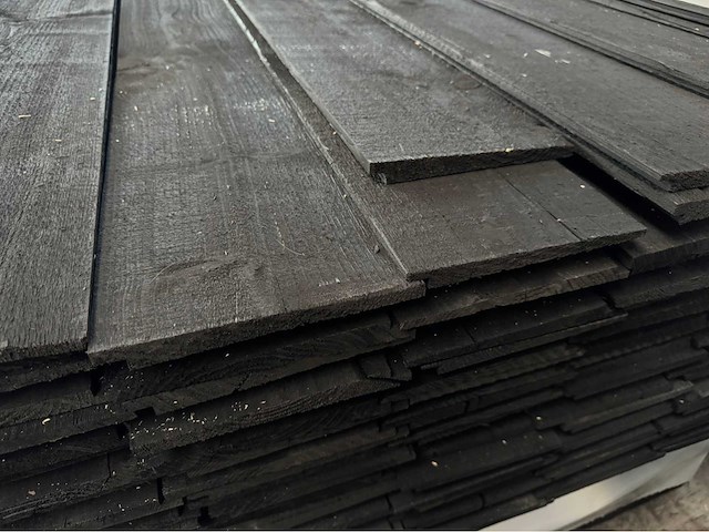 Zweeds rabat gespoten zwart - 500 cm (120x) - afbeelding 3 van  4