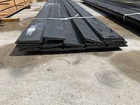 Zweeds rabat zwart gespoten 195x18x5100 mm (16x) - afbeelding 2 van  3