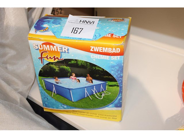 Zwembad chemieset summerfun. - afbeelding 1 van  2