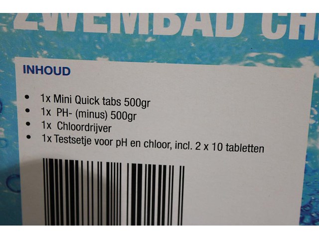 Zwembad chemieset summerfun. - afbeelding 2 van  2